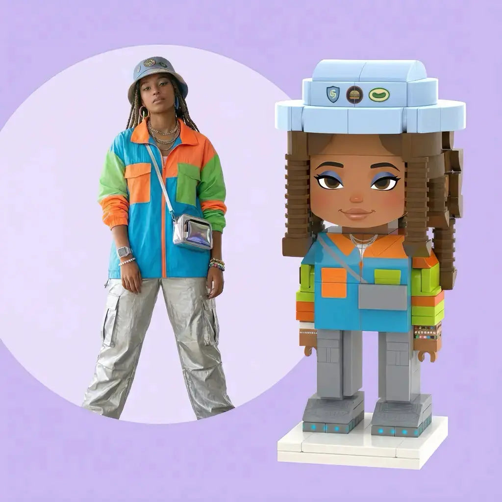 Custom Brick Figure for Solo, Couples & Family