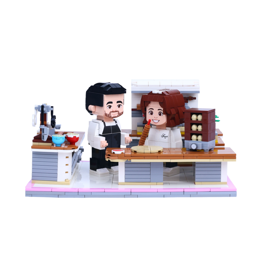 Bake Squad brick scene, lifestyle view