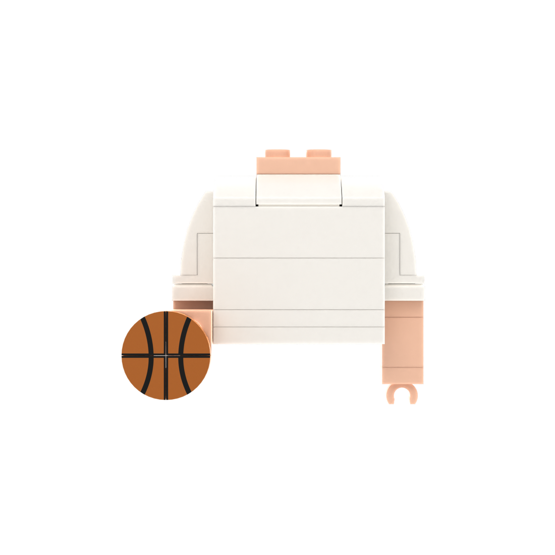 Basketball brick figure accessory, main product view