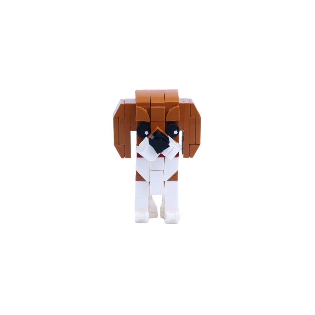 Beagle dog brick figure, main product view