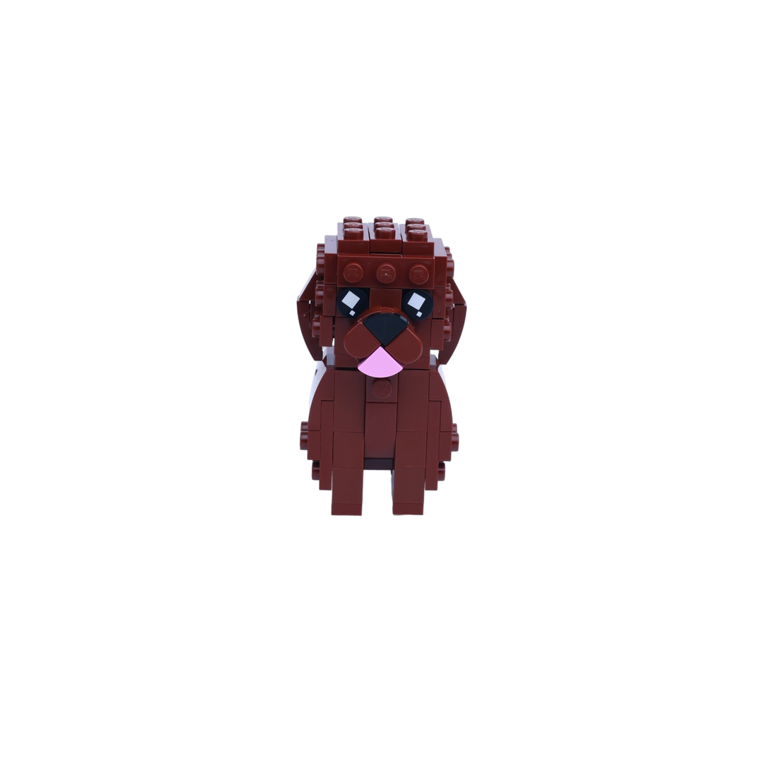 Cockapoo dog brick figure, main product view