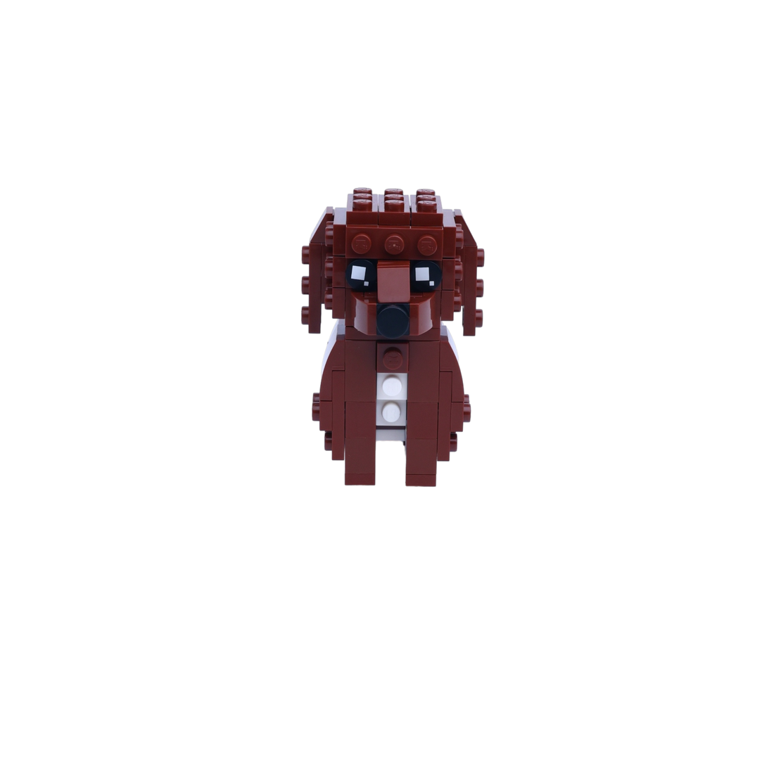 Cocker Spaniel dog brick figure, main product view