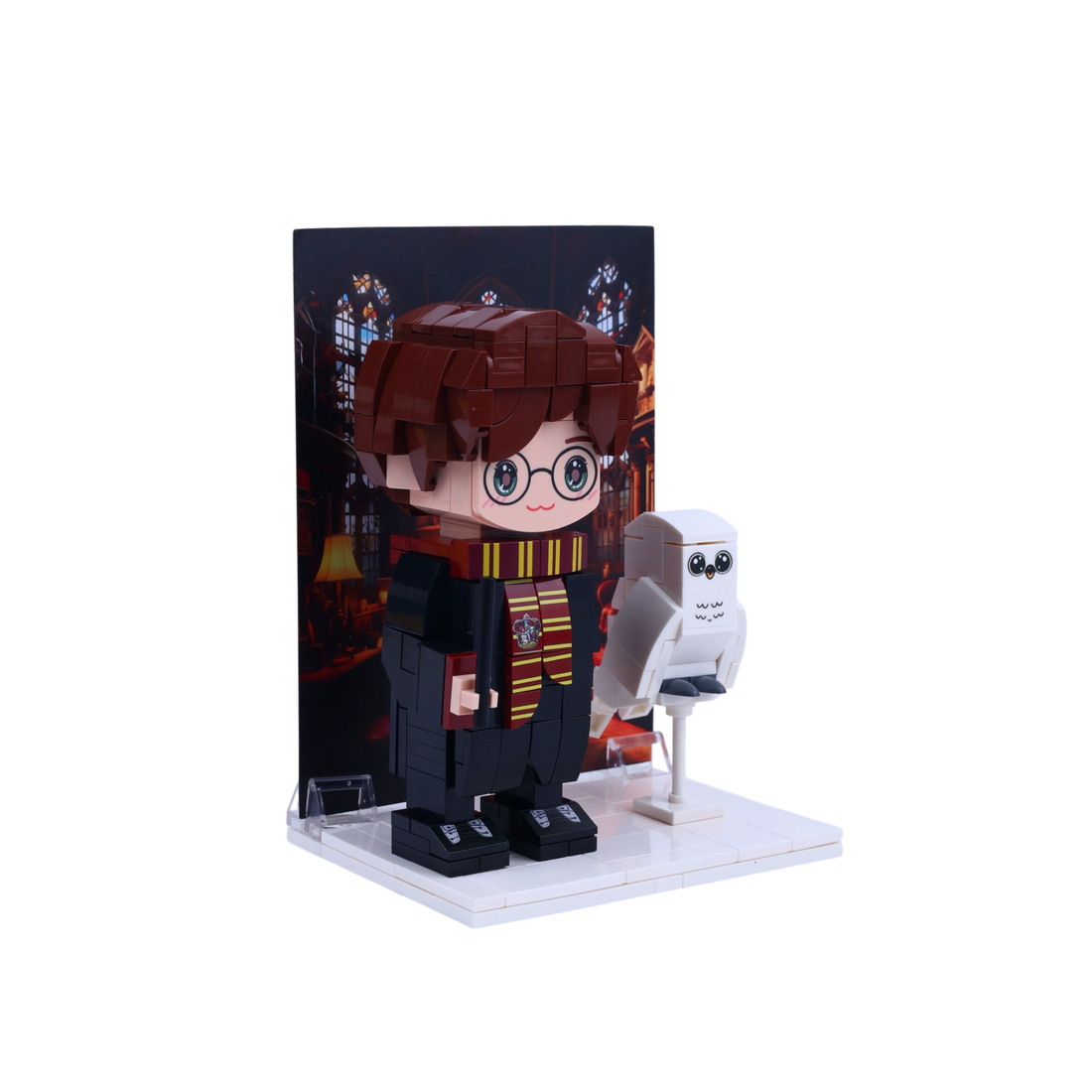 Wand Wizard Boy custom brick figure