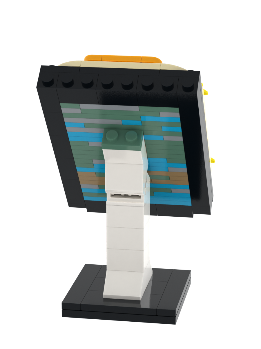 Brush Frame Seer custom brick figure