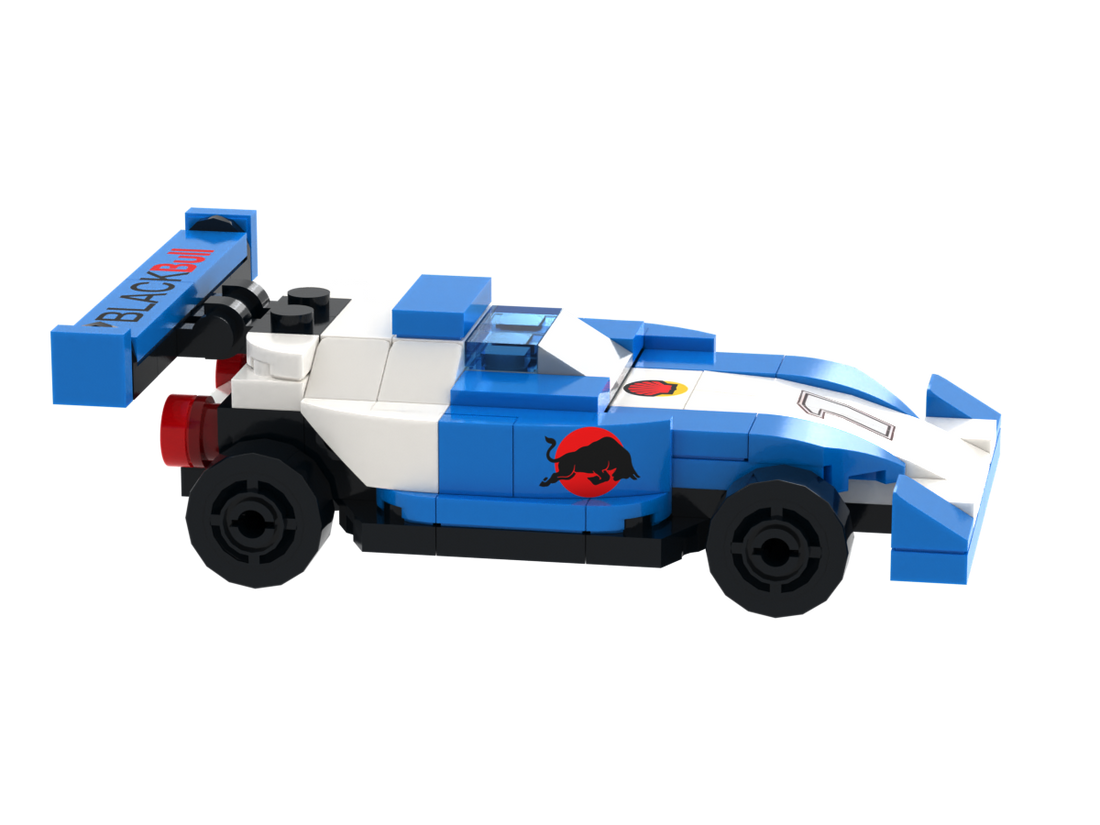 Shadow Circuit Racer custom brick figure