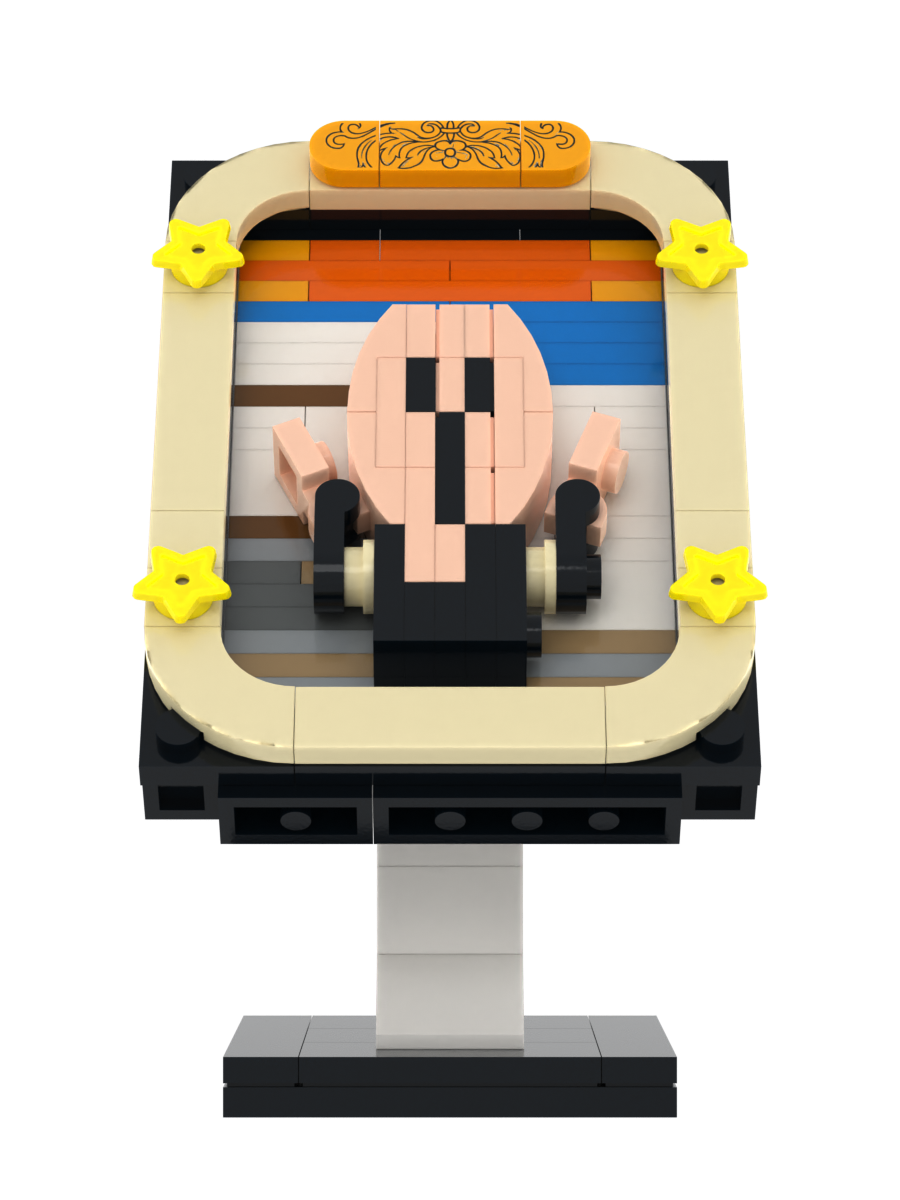 Scream Frame Echo custom brick figure
