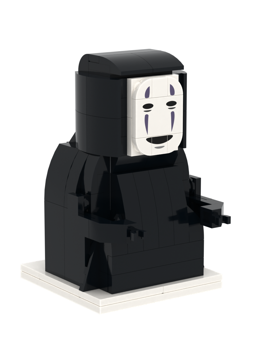 Swallow Agency custom brick figure