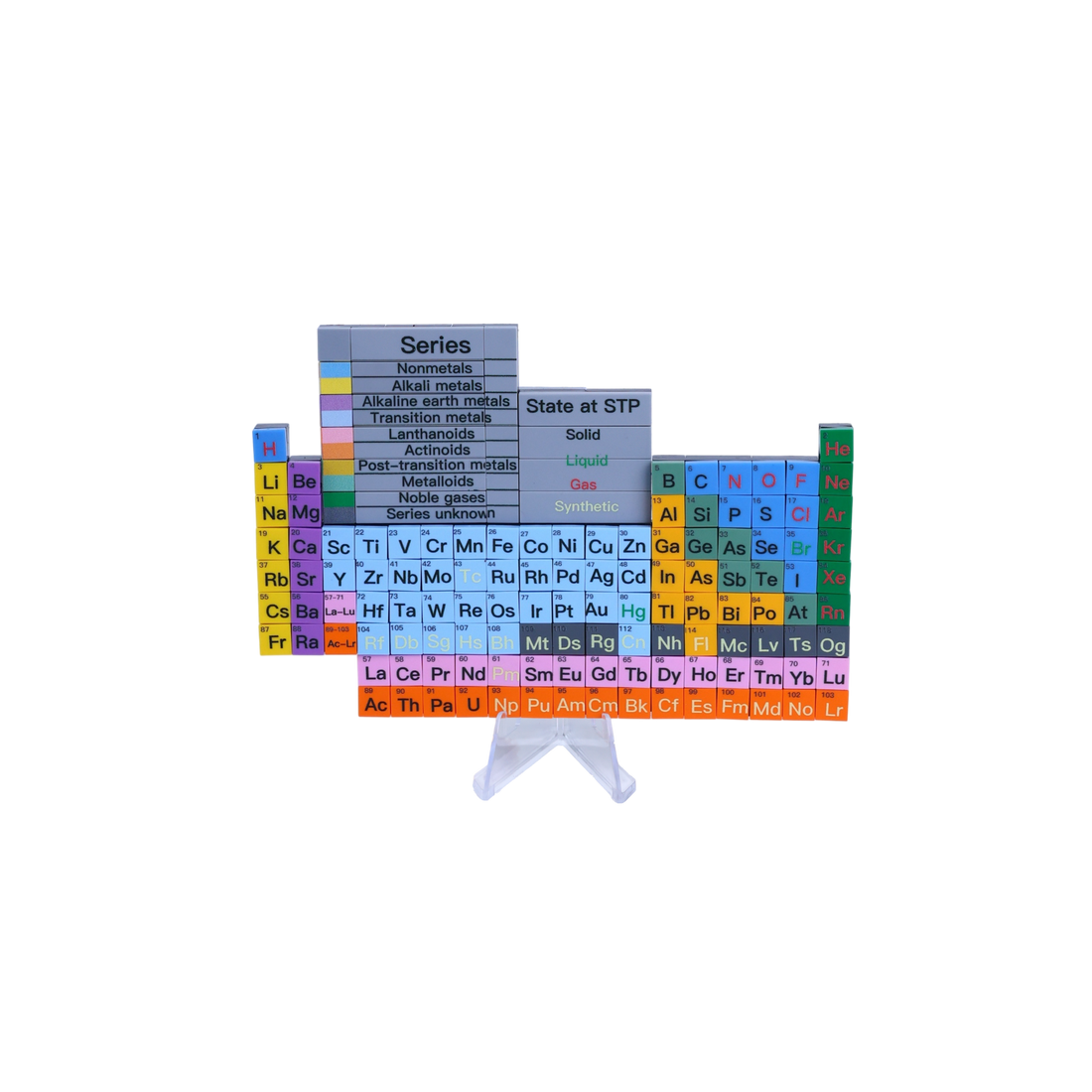 Periodic Table brick art collectible, main product view