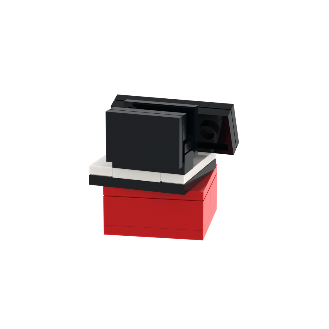 Portable Game Console With Base brick scene accessory, detail view 1