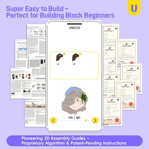 Paw U | Personalized Cat 3D Brick Figure & Instant Photo Paw U