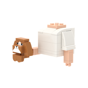 White-Brown Dog