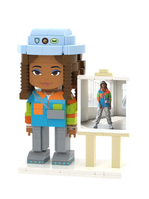 Solo | Personalized 3D Brick Figure Custom Photo Gift