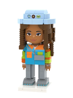 Solo | Personalized 3D Brick Figure Custom Photo Gift