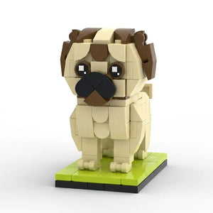 Custom French Bulldog Brick Figure | Personalized 3D Dog Portrait