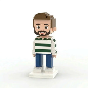 Just Dad | Personalized Father's Day 3D Brick Figure Custom Photo Gift