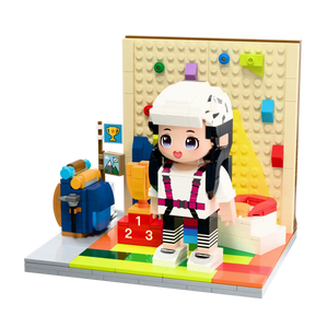 Little Climbing Champion kids rock climbing brick set clean product view