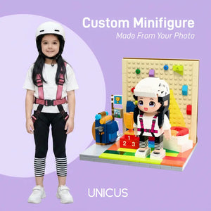 Little Climbing Champion | Kids Rock Climbing Brick Building Set