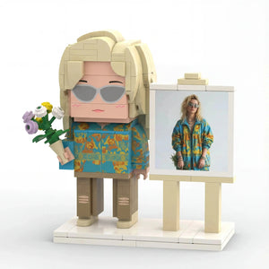 Mini U Single | Personalized 3D Brick Figure Custom Photo Gift Mini U