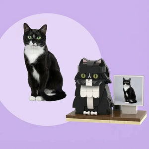 Paw U | Personalized Cat 3D Brick Figure & Instant Photo Paw U