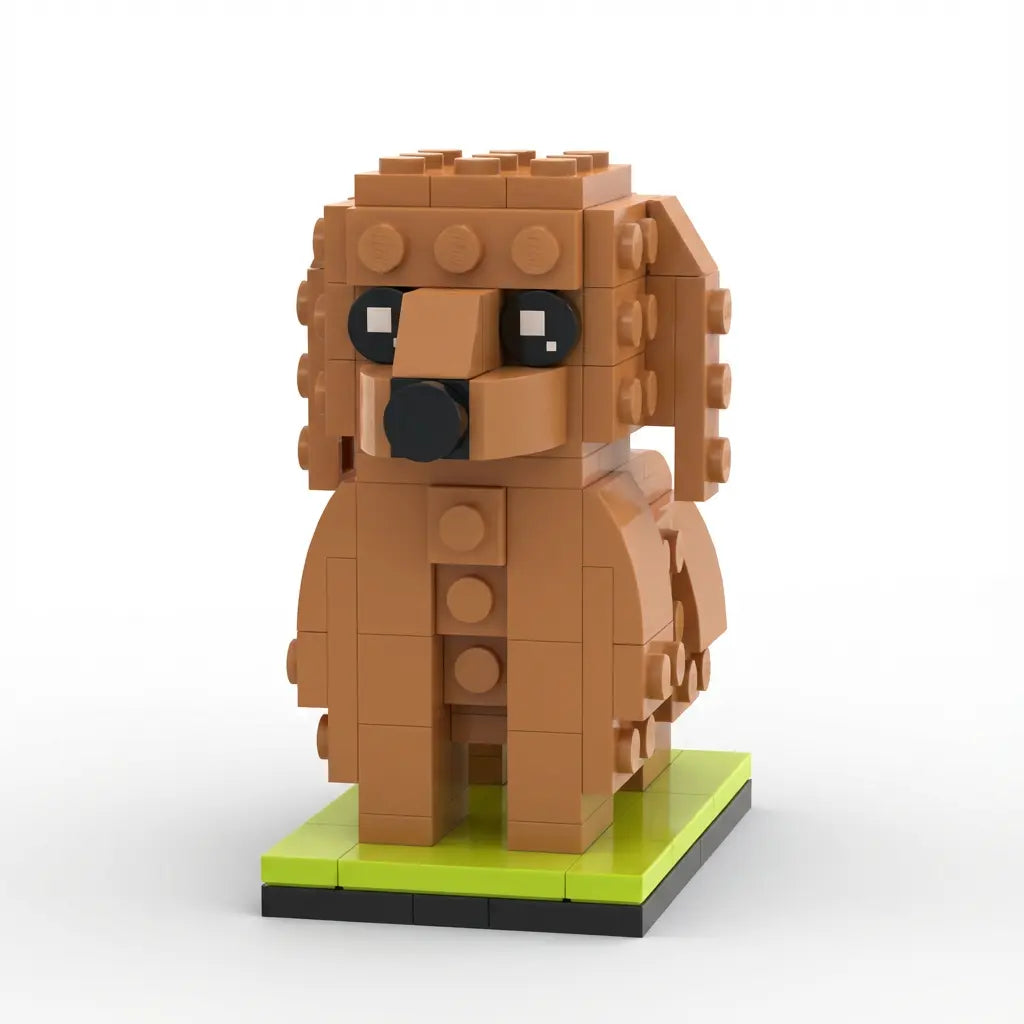 Paw U - Custom 3D Dog Brick Figure | Personalized Gift Paw U