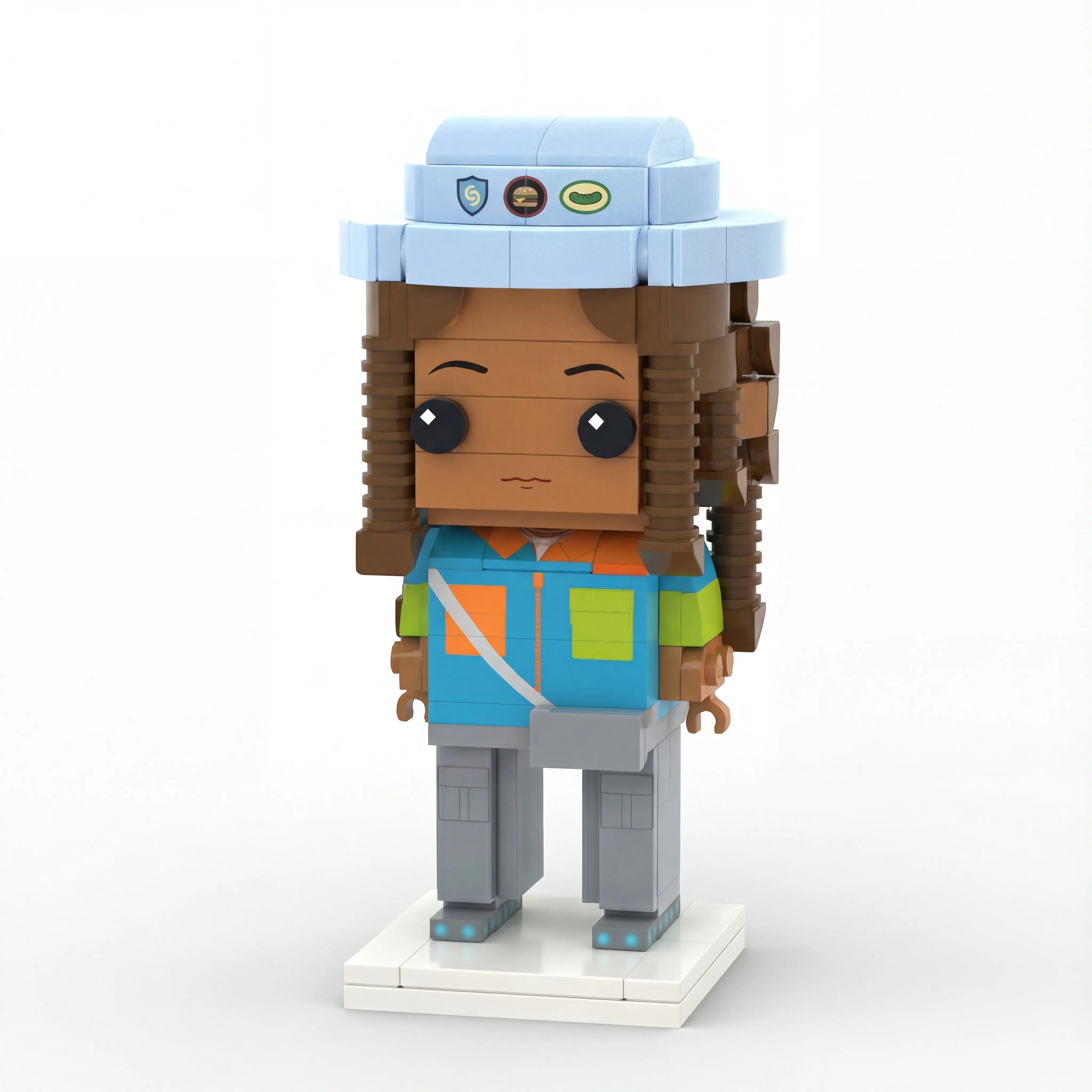 Mini U - Single | Custom Personalized 3D Brick Figure Mini U