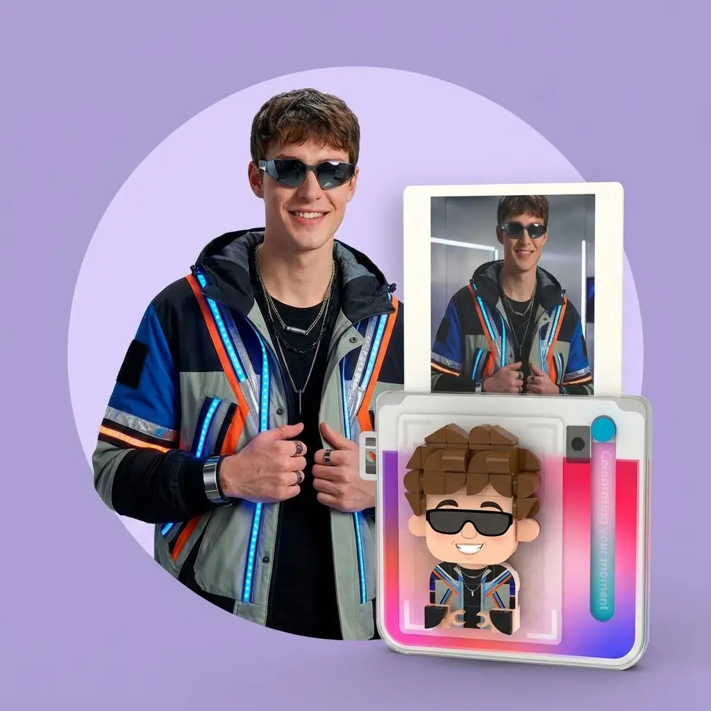 Snap U Single - Custom 3D Figure Frame & Magnet Snap U Collection