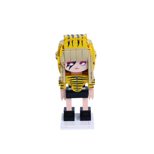 Avant-Garde Pop Performer custom brick figure, main product view