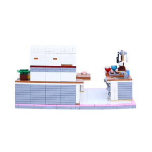 Bake Squad brick scene, back view