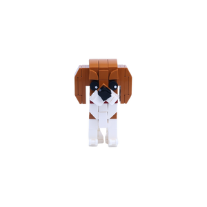 Beagle dog brick figure, main product view