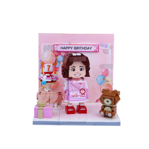 Birthday · Princess brick scene, lifestyle view
