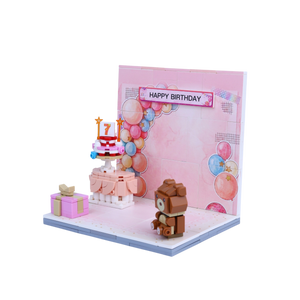 Birthday · Princess brick scene, right view