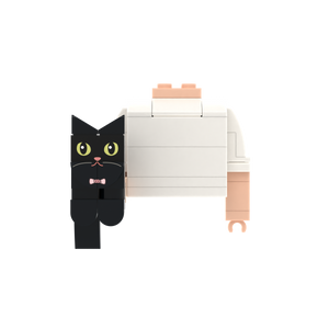 Black Cat brick figure accessory, main product view