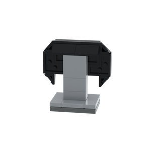 Black Game Controller brick scene accessory, detail view 1