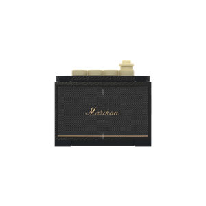 Black Speaker brick scene accessory, left-side view