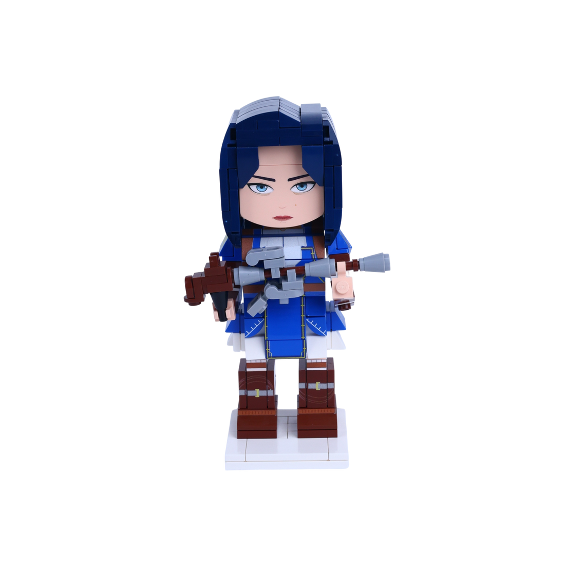 Blueblade Scout custom brick figure, main product view