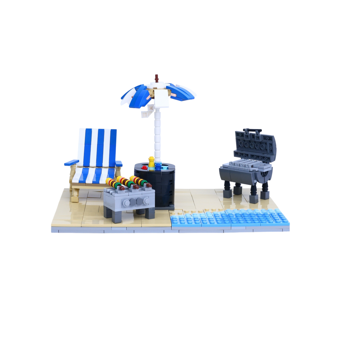 Brew & BBQ brick scene, main product view