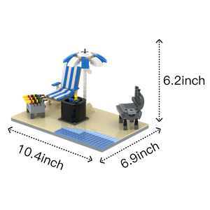 Brew & BBQ brick scene, size guide