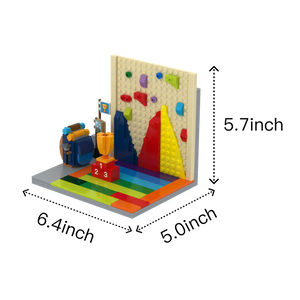 Champion Climber brick scene, size guide