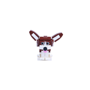 Chihuahua dog brick figure, main product view
