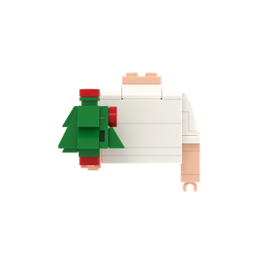 Christmas Tree brick figure accessory, main product view