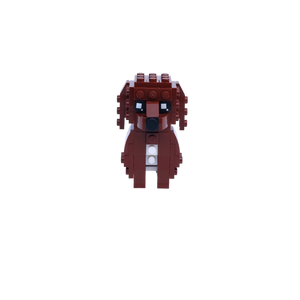 Cocker Spaniel dog brick figure, main product view