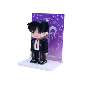 Constellation Boy custom brick figure, right-side view