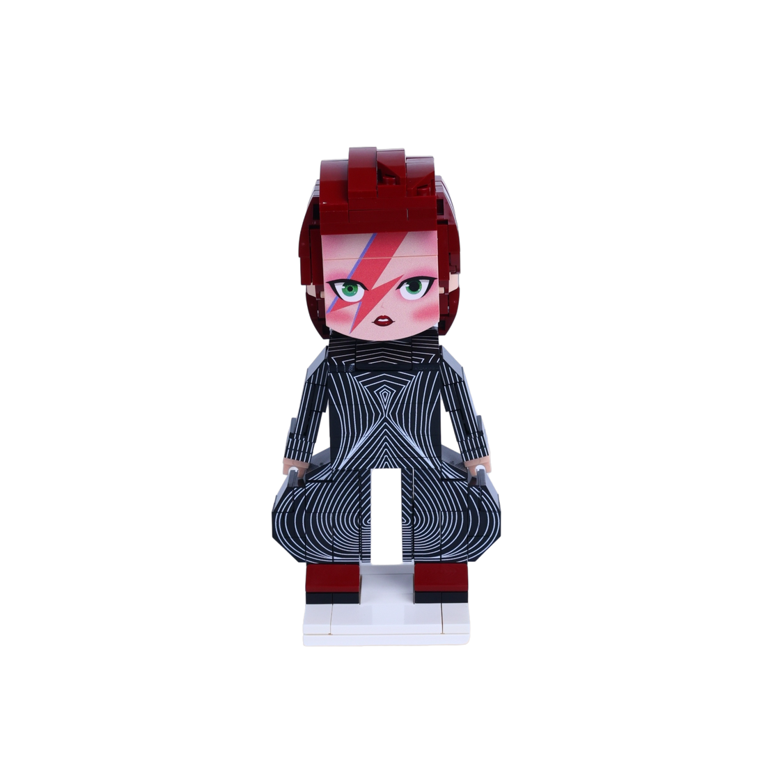 Cosmic Glam Performer custom brick figure, main product view