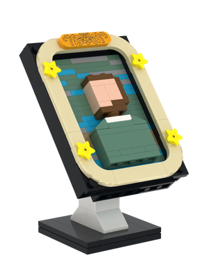 Brush Frame Seer custom brick figure