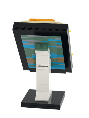Brush Frame Seer custom brick figure