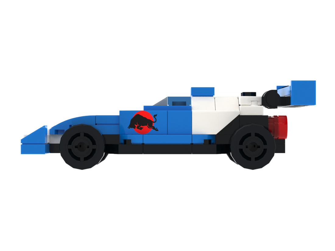 Shadow Circuit Racer custom brick figure
