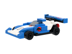 Shadow Circuit Racer custom brick figure