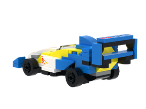 Blaze Track Racer custom brick figure