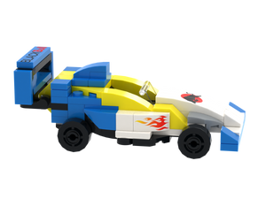 Blaze Track Racer custom brick figure
