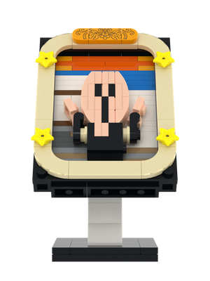 Scream Frame Echo custom brick figure